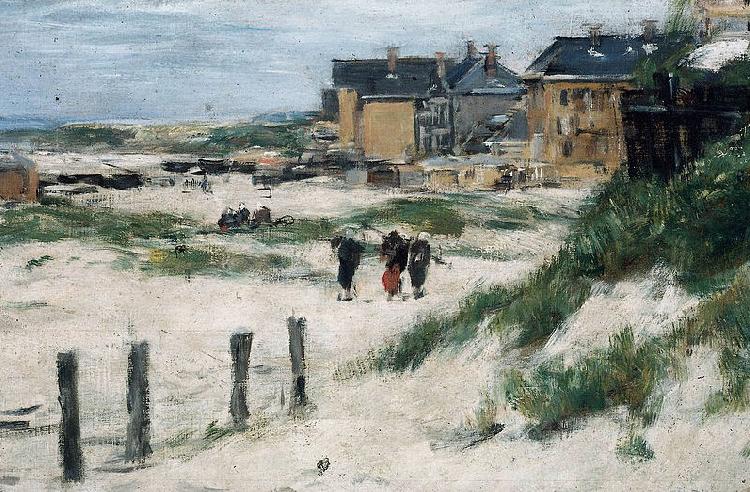 Eugene Boudin The Inlet at Berck oil painting image